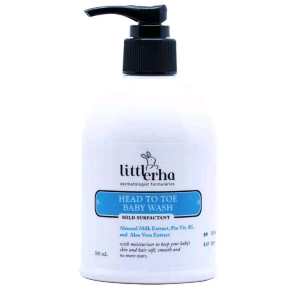 LITTLERHA Head to Toe Baby Wash (shopee.com/erhaofficialstore)