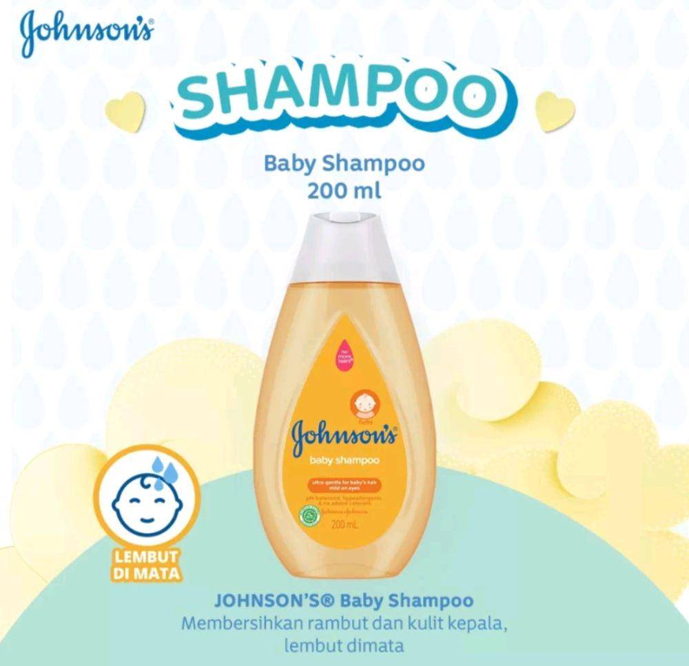 JOHNSON'S Gold Baby Shampoo (shopee.com/johnsonnjohnson.id)