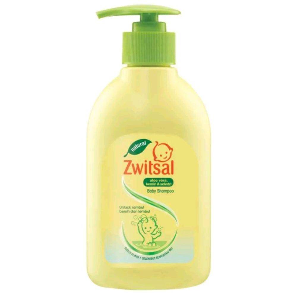 Zwitsal Natural Baby Shampoo Aloe Vera (shopee.com/unileverindonesia)
