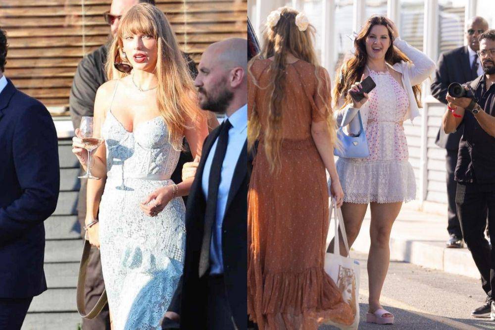 potret Taylor Swift dan Lana Del Rey di pernikahan Jack Antonoff dan Margaret Qualley (instagram.com/people | instagram.com/saintpaulww)