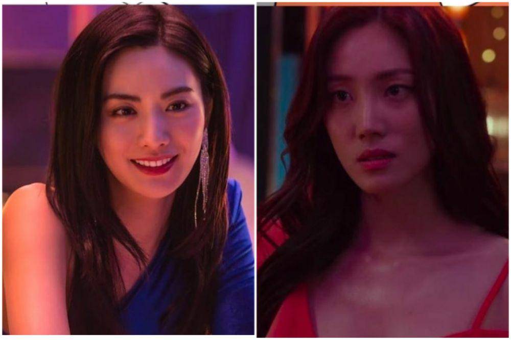 Cuplikan Kim Mi Mo dan Kim Chun Ae dalam drakor Mask Girl (instagram.com/dailyfashion_news)