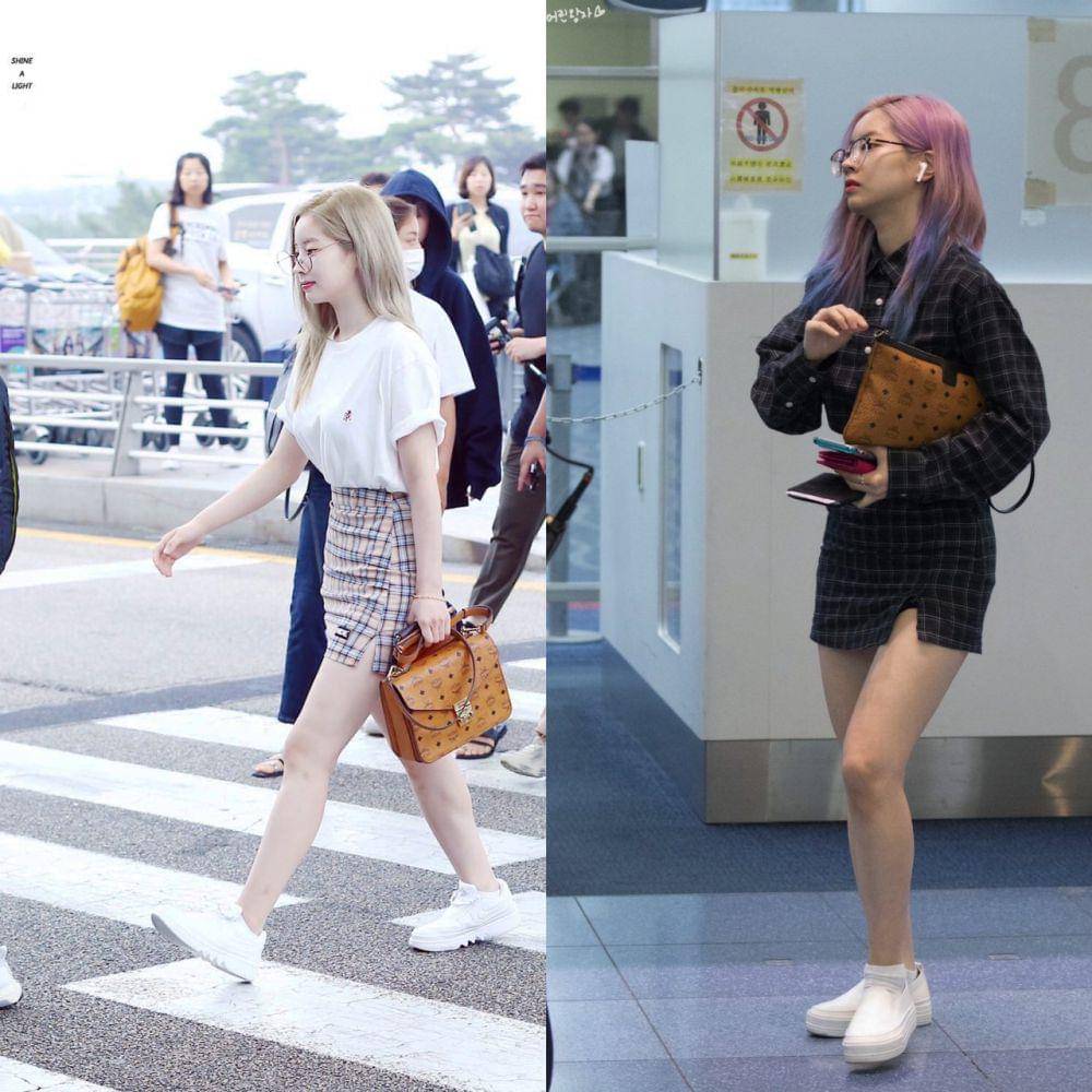 padu padan slit skirt ala Dahyun TWICE (twitter.com/kimdahyun_kr | twitter.com/tofulike07)