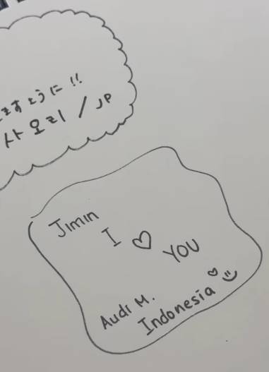 momen Audi Marissa pergi ke kafe ayah Jimin BTS (instagram.com/audimarissa)