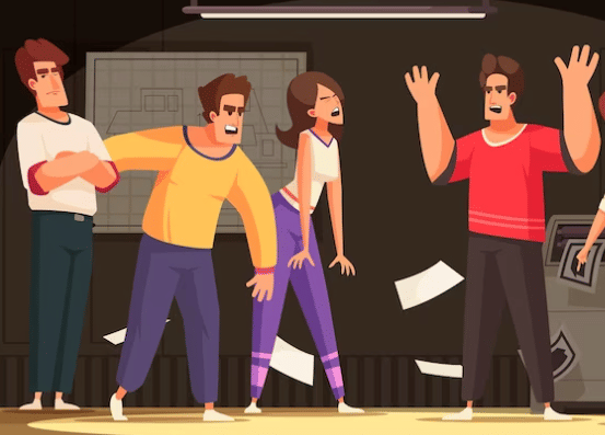 ilustrasi cekcok/bertengkar (freepik)