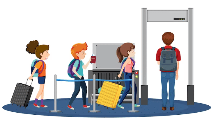 ilustrasi kabur bawa koper (freepik)