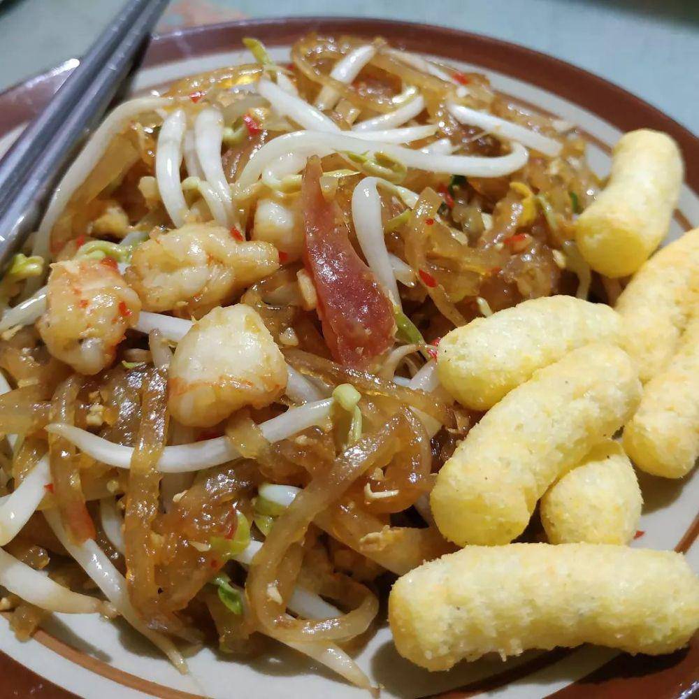 Ilustrasi mi sagu goreng khas Riau (instagram.com/zhang_liang86)