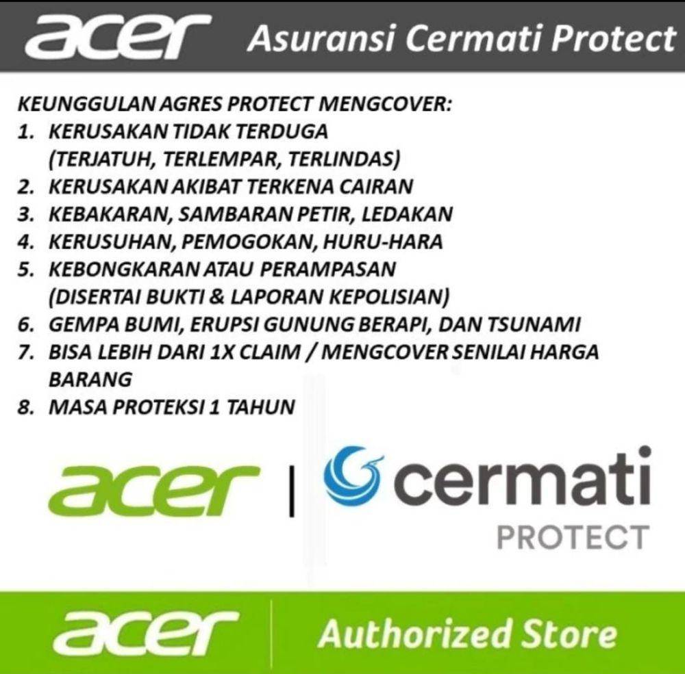 garansi pembelian laptop Acer (tokopedia.com/Acer Authorized Store Jakarta)