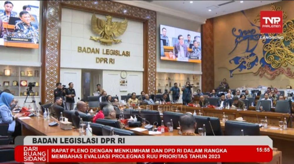 Pemerintah dan DPR Sepakat 4 RUU Masuk Prolegnas Prioritas 2023