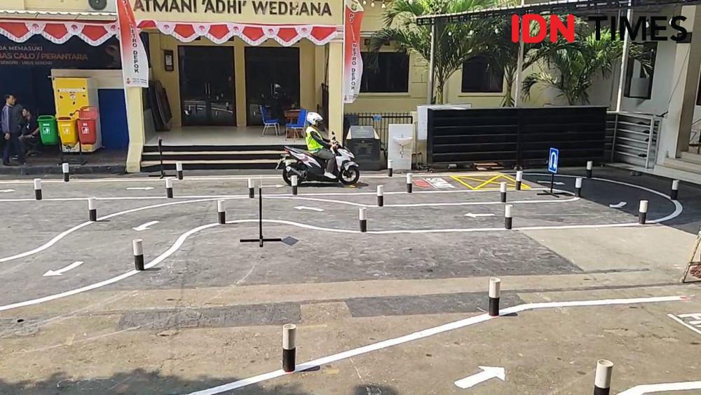 Uji Praktik SIM Angka Delapan Dihilangkan, Pemohon di Depok Meningkat