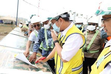 Komisi II DPR RI melakukan kunjungan kerja ke Ibu Kota Nusantara (IKN), Selasa (22/8/2023). Foto OIKN