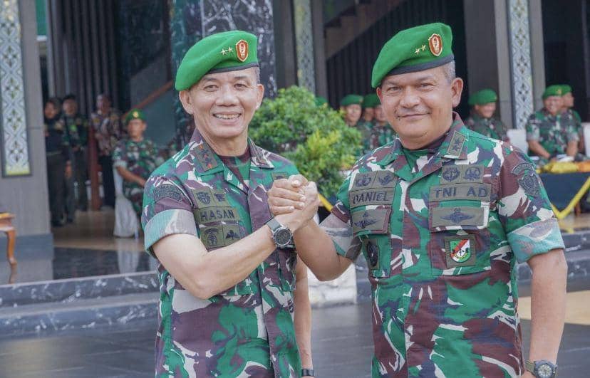 Mochammad Hasan Resmi Gantikan Daniel Chardin Jadi Pangdam I/BB