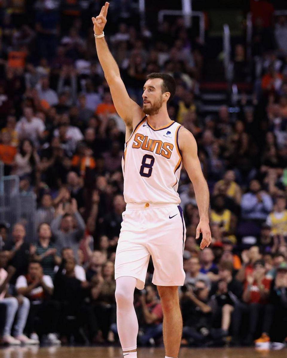 Frank Kaminsky saat berseragam Phoenix Suns. (instagram.com/fskpart3)