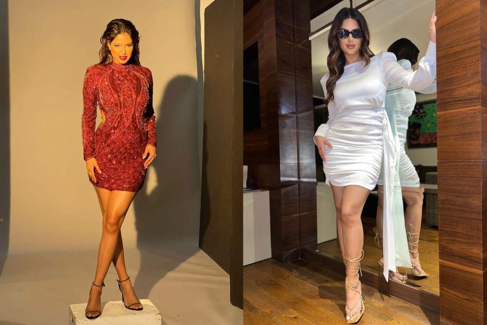 7 Potret Haarnaz Sandhu Miss Universe 2021 yang Kini Kembali Ramping