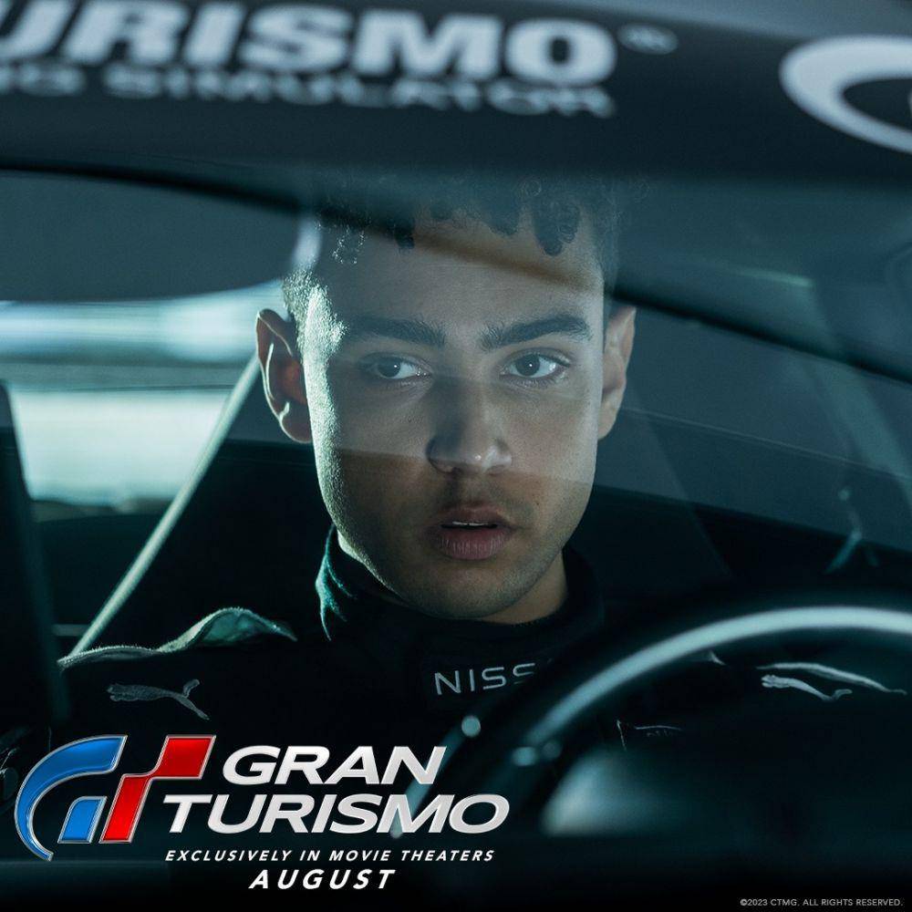 potret Archie Madekwe dalam film Gran Turismo (Dok. Sony Pictures)