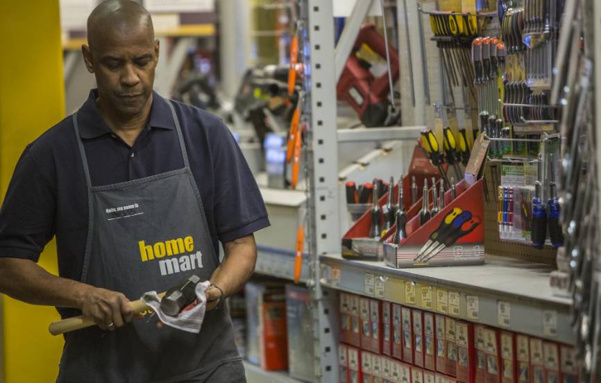 Denzel Washington di film The Equalizer (2014) (dok. Sony Pictures Releasing/The Equalizer)