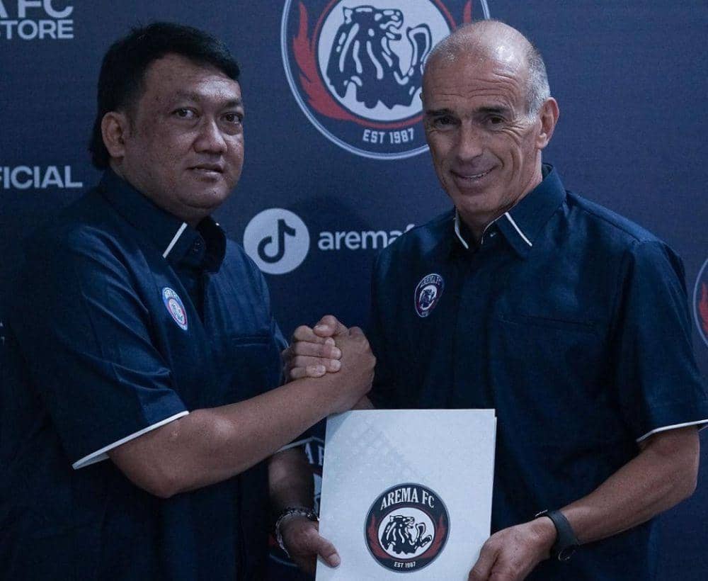 Pelatih baru Arema FC, Fernando Valente. (Dok. Media Officer Arema FC)