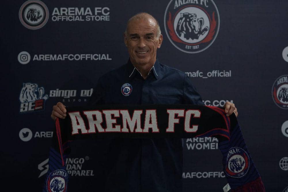 Fernando Valente Jadi Pelatih Baru Arema FC