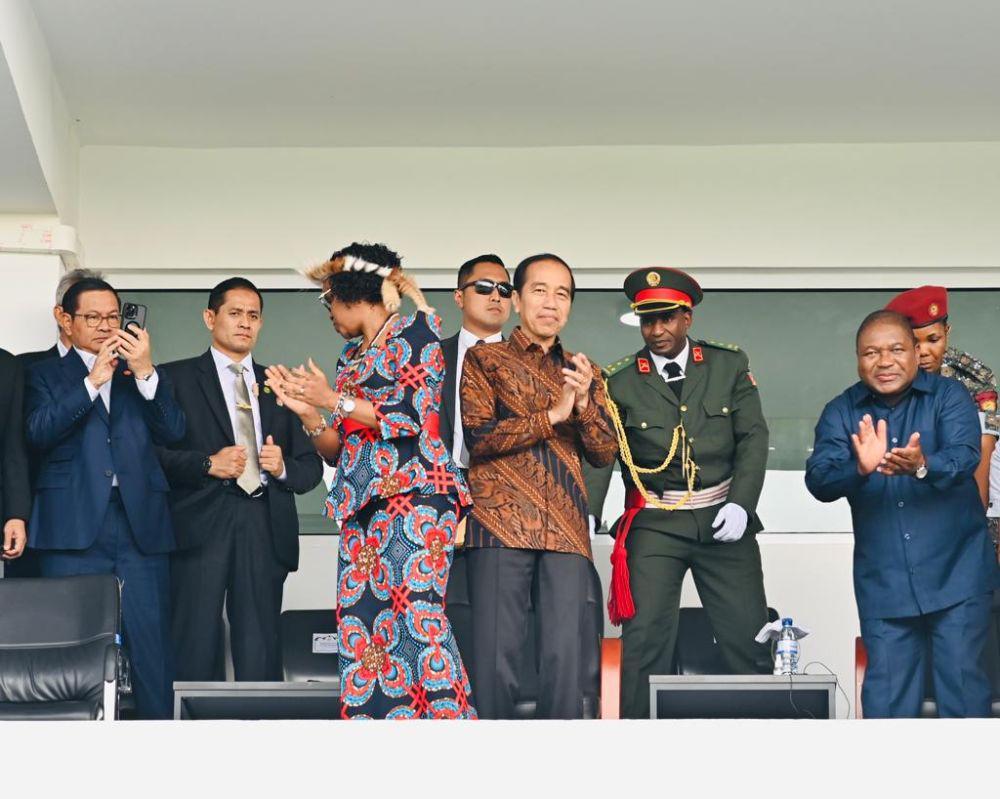 Jokowi Ajak Warga Mozambik Gunakan Keragaman Budaya untuk Kerja Sama