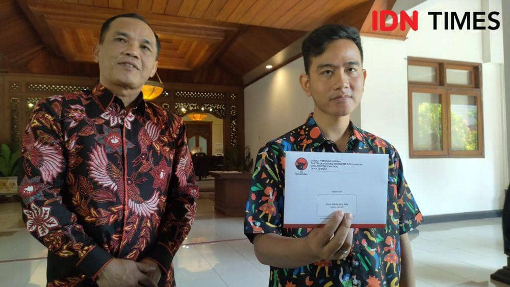 Undangan Terselip, PDIP Jateng Temui Gibran di Solo, Minta Maaf