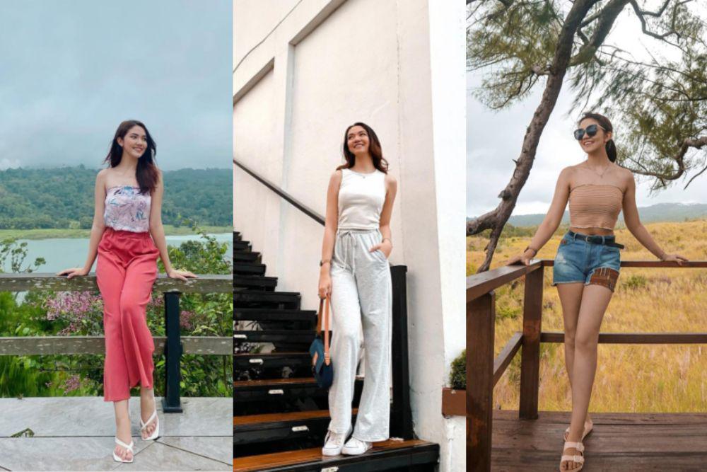9 Ide Outfit Liburan ala Vanessa Hatter, Tampilannya Fresh Banget!