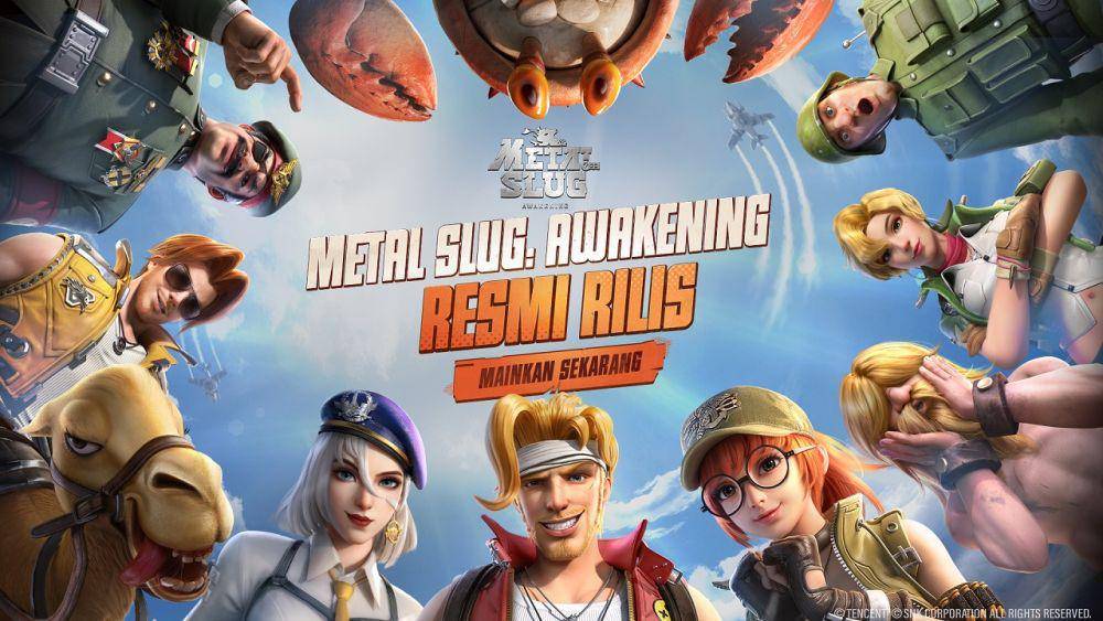 Metal Slug: Awakening Resmi Diluncurkan VNGGames! Mission, Start!