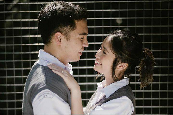 potret prewedding Gritte Agatha dan Arif Hidayat berseragam SMA (instagram.com/gritteagathaa)