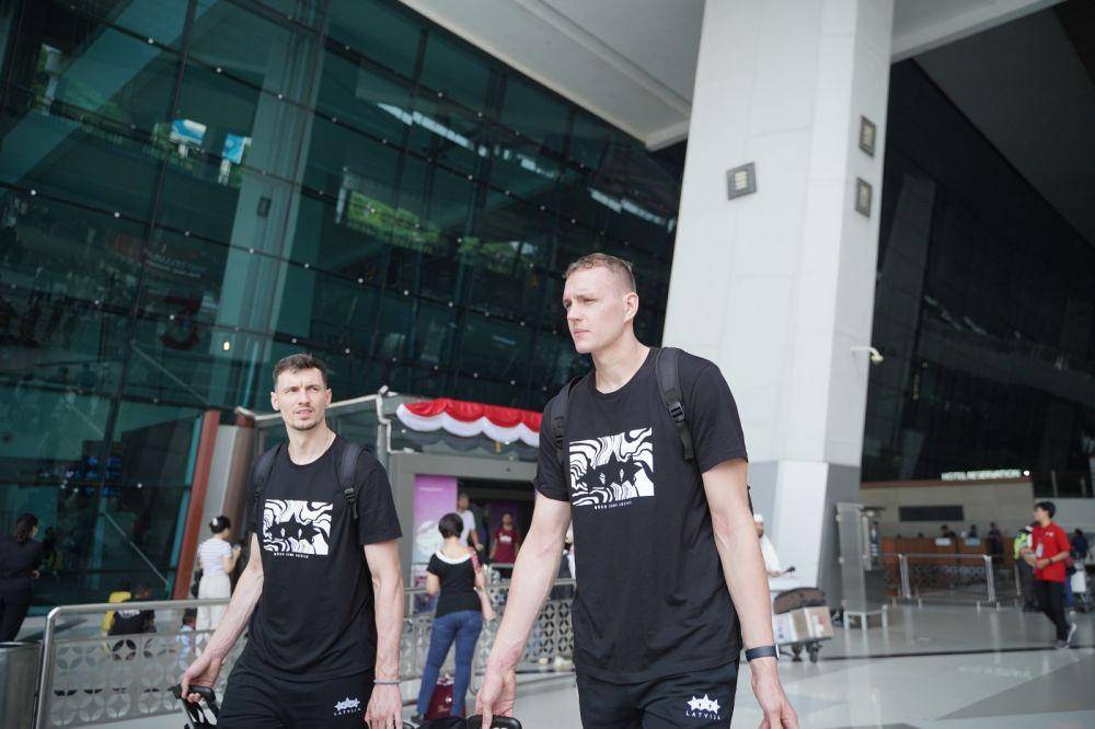 Skuad Latvia untuk Piala Dunia Basket 2023. (dok. LOC Piala Dunia Basket 2023)