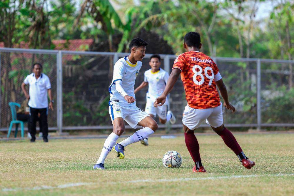 PSIM menang 3 - 0 atas PSPS Riau di laga uji tanding, Rabu (23/8/2023). (psimjogja.id)