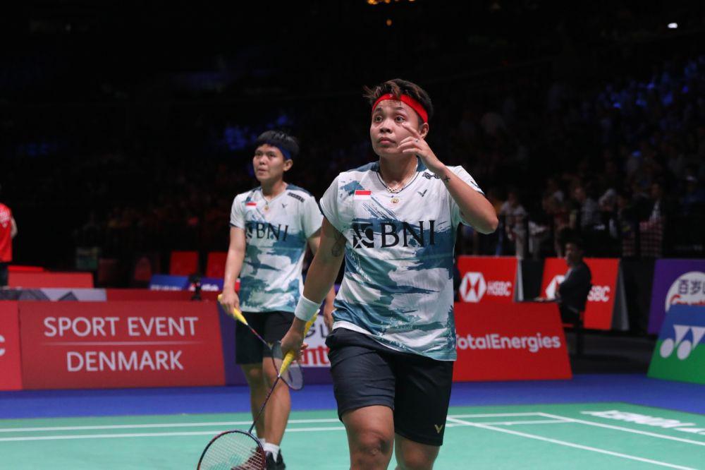 Agresif, Apriyani/Fadia ke Semifinal Kejuaraan Dunia 2023