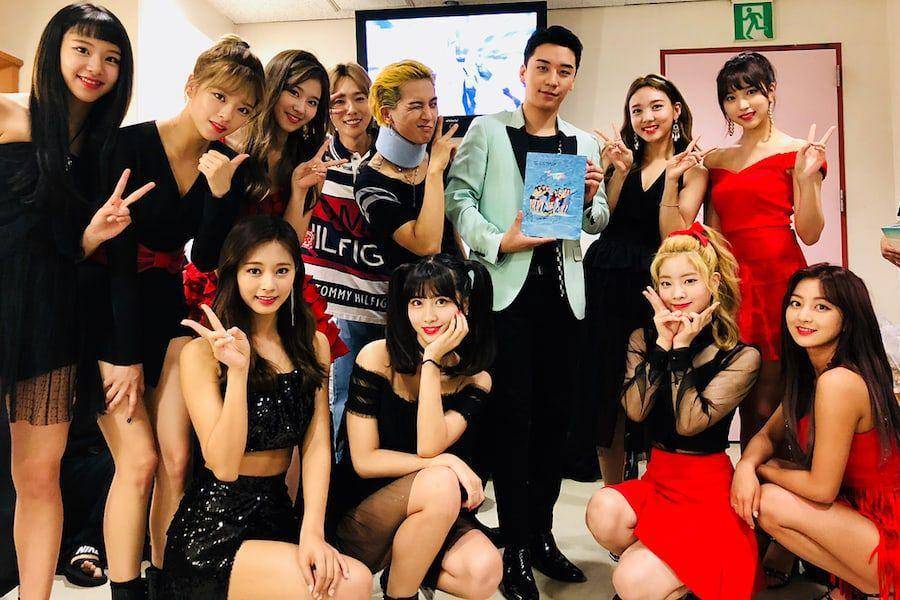 TWICE, WINNER, dan Seungri (soompi.com)