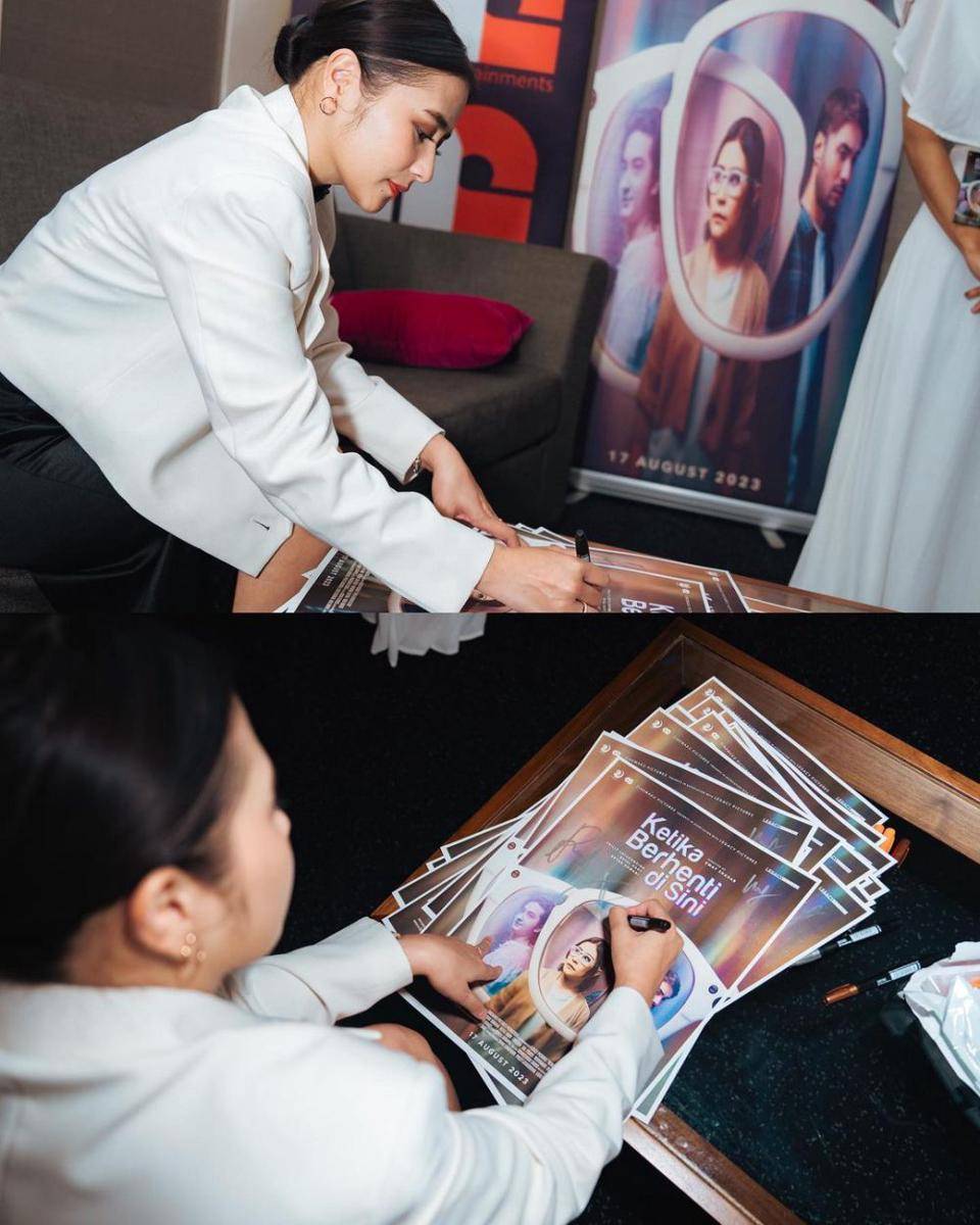 potret Prilly Latuconsina promosi film di Malaysia (instagram.com/prillylatuconsina96)