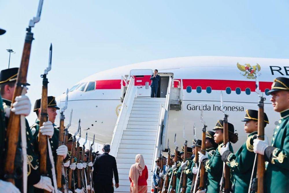 Presiden Jokowi bertolak ke Tanah Air usai melakukan kunjungan 5 hari ke Benua Afrika. (Dok. IDN Times/Biro Pers Sekretariat Presiden)