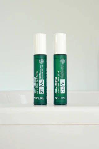 NPURE Cica Bacne Acne Clear Body Spray (dok. NPURE)