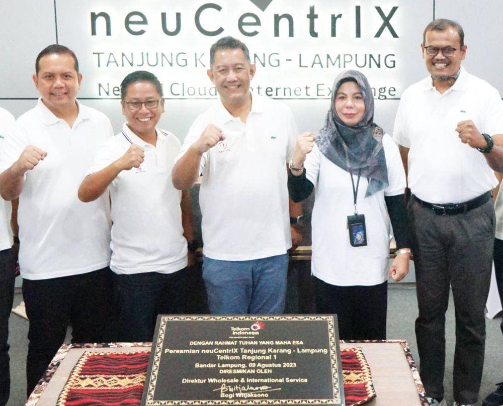 Telkom resmikan neuCentrIX Tanjung Karang (Dok. Telkom)