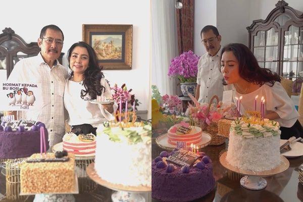 8 Potret Ulang Tahun ke-52 Mayangsari, Sedih Karena Jauh dari Anak
