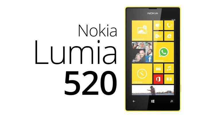 ilustrasi Nokia Lumia 520 (youtube.com/mobilinetcz)