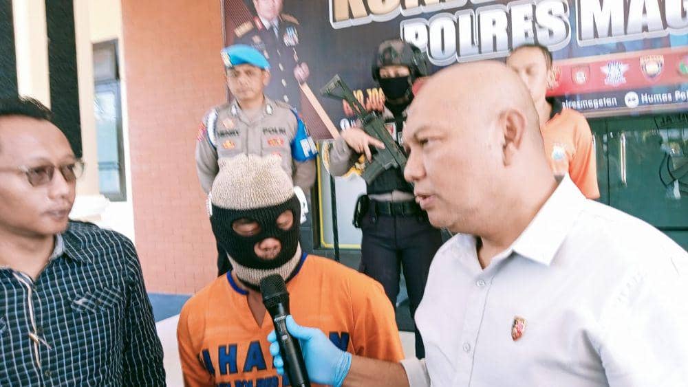 Pelaku mengakui semua perbuatan bejat kepada anak kandungnya sendiri yang masih di bawah umur. Dokumentasi Istimewa