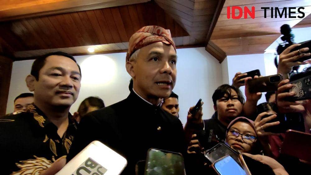 Gubernur Jawa Tengah, Ganjar Pranowo. (IDN Times/Larasati Rey)