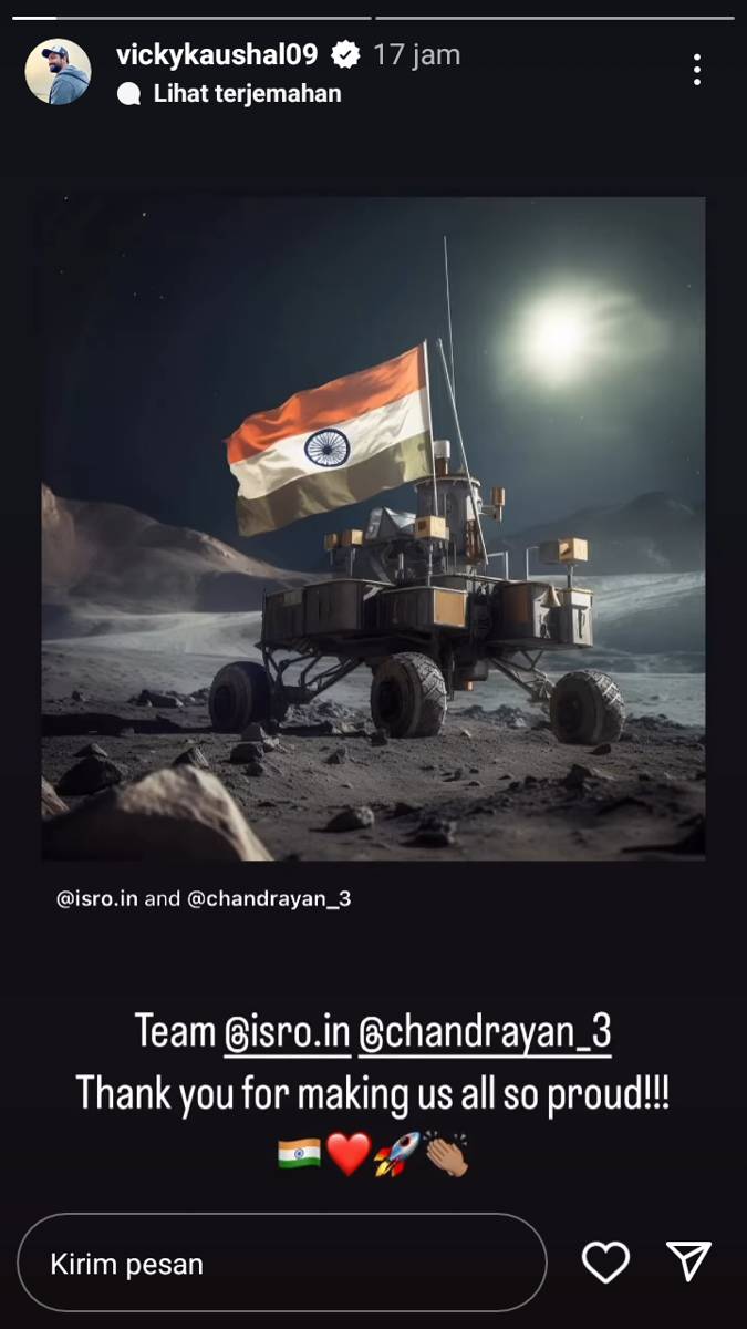 unggahan Vicky Kaushal (instagram.com/vickykaushal09)