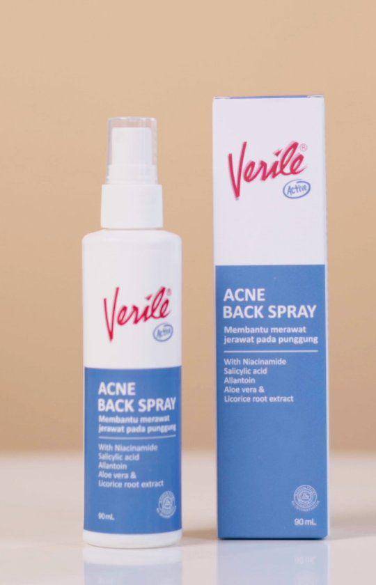 Verile Acne Back Spray Active (instagram.com/verileandme)