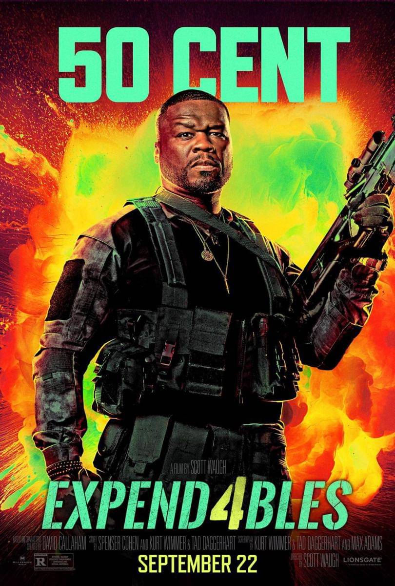 Poster 50 Cent ( Dok. Lionsgate / The Expadanbles 4 )