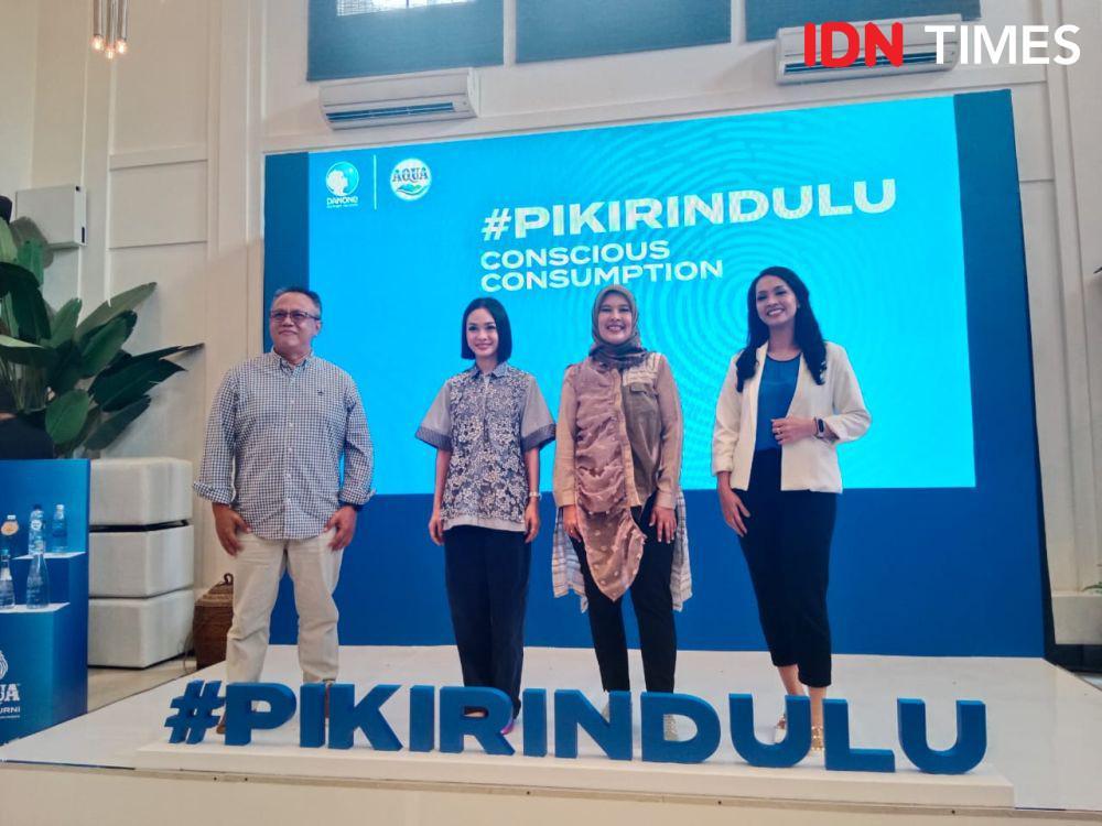Ajak Bijak Berkonsumi, Danone-AQUA Gaungkan Kampanye #PikirinDulu