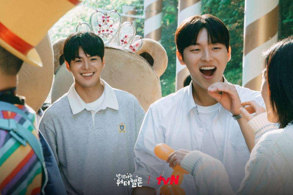 cuplikan Ryeo Un dan Choi Hyun Wook di drakor Twinkling Watermelon (instagram.com/tvn_drama)