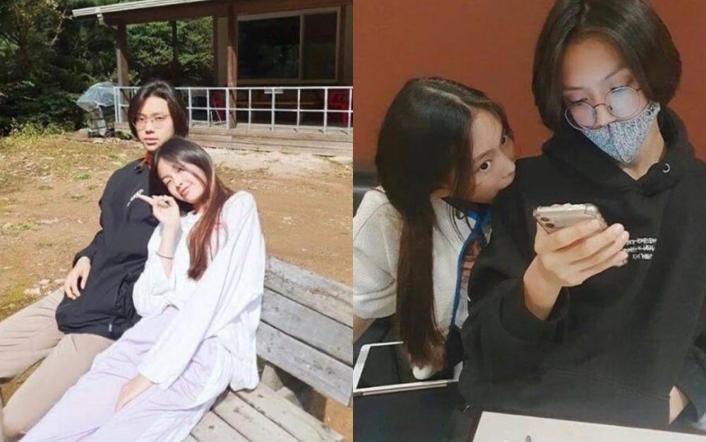 potret Hyein NewJeans dan kakak laki-lakinya (Allkpop.com)