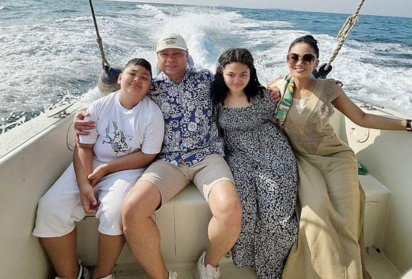 8 Potret Keluarga Kris Dayanti di Pulau Payung, Kabur dari Polusi