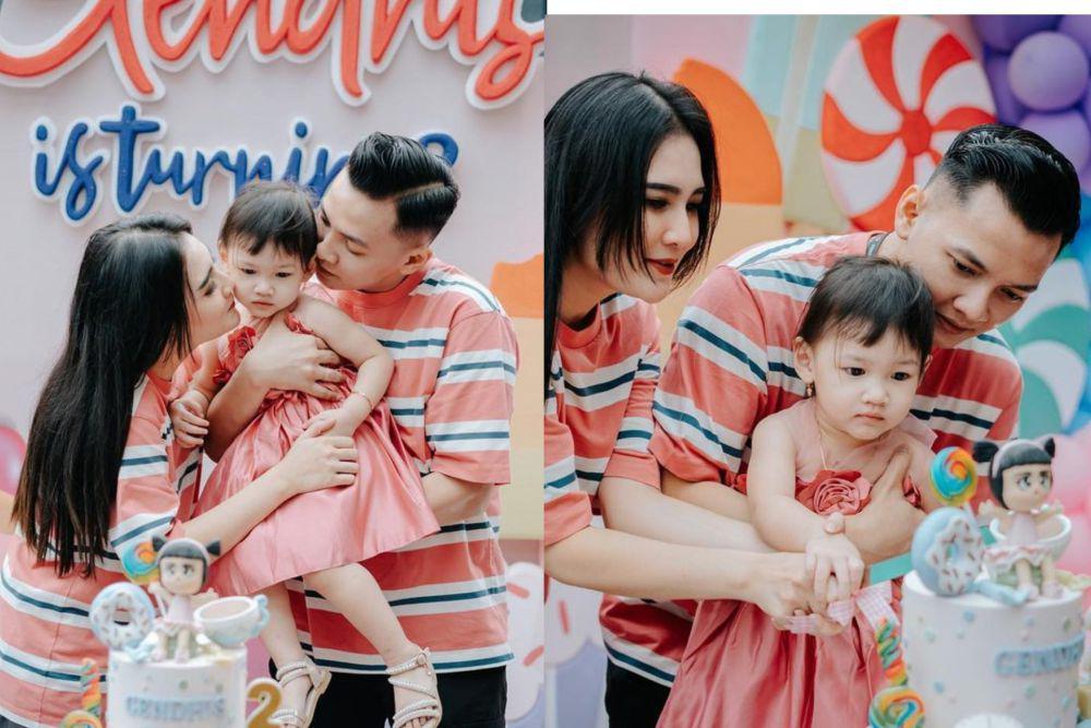 7 Potret Meriah Ulang Tahun Ke-2 Gendhis, Putri Pertama Nella Kharisma