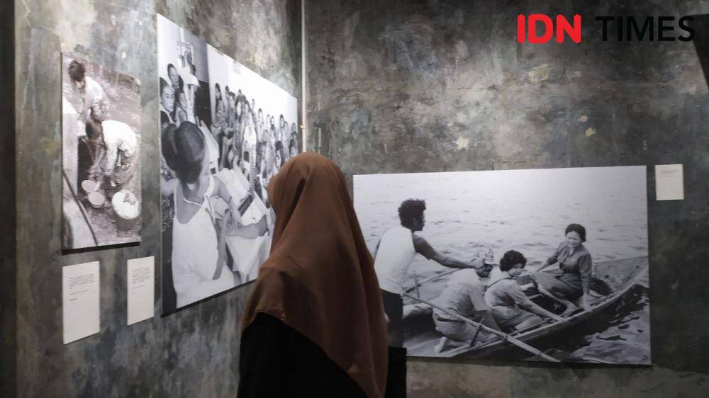 Pameran multimedia WHO di Makassar, Sulawesi Selatan, Jumat (25/8/2023). IDN Times/Ashrawi Muin