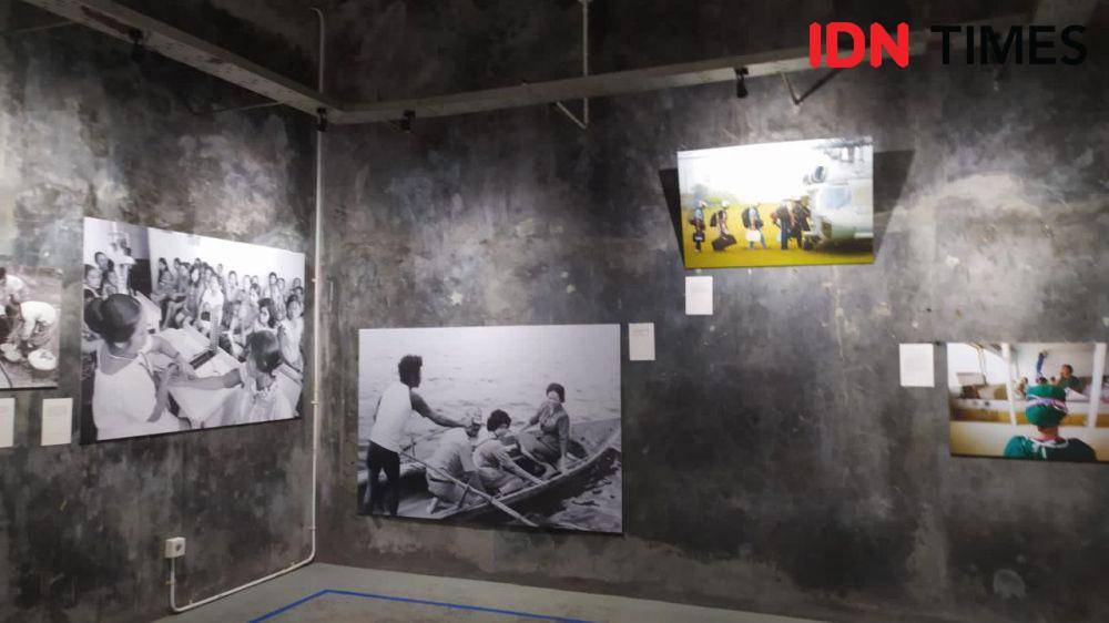 Pameran multimedia WHO di Makassar, Sulawesi Selatan, Jumat (25/8/2023). IDN Times/Ashrawi Muin