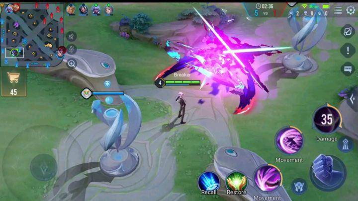 gameplay Arena of Valor (dok. Tencent Games/Arena of Valor)