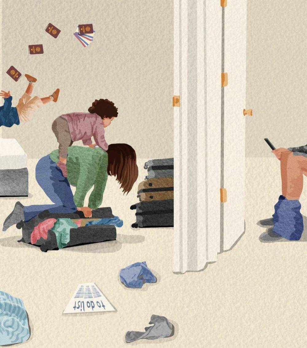ilustrasi kehidupan irt (instagram.com/alev.neto)
